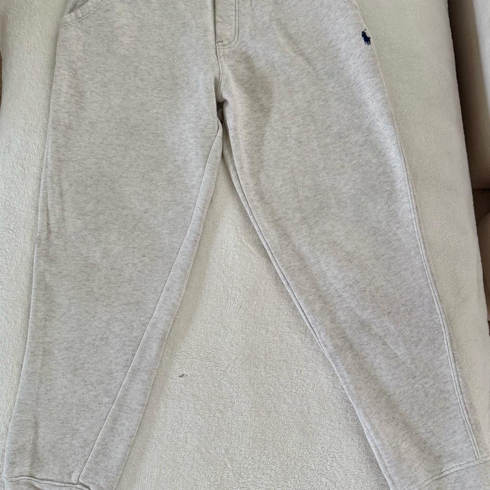 Ralph Lauren light gray Sweatpants with Logo